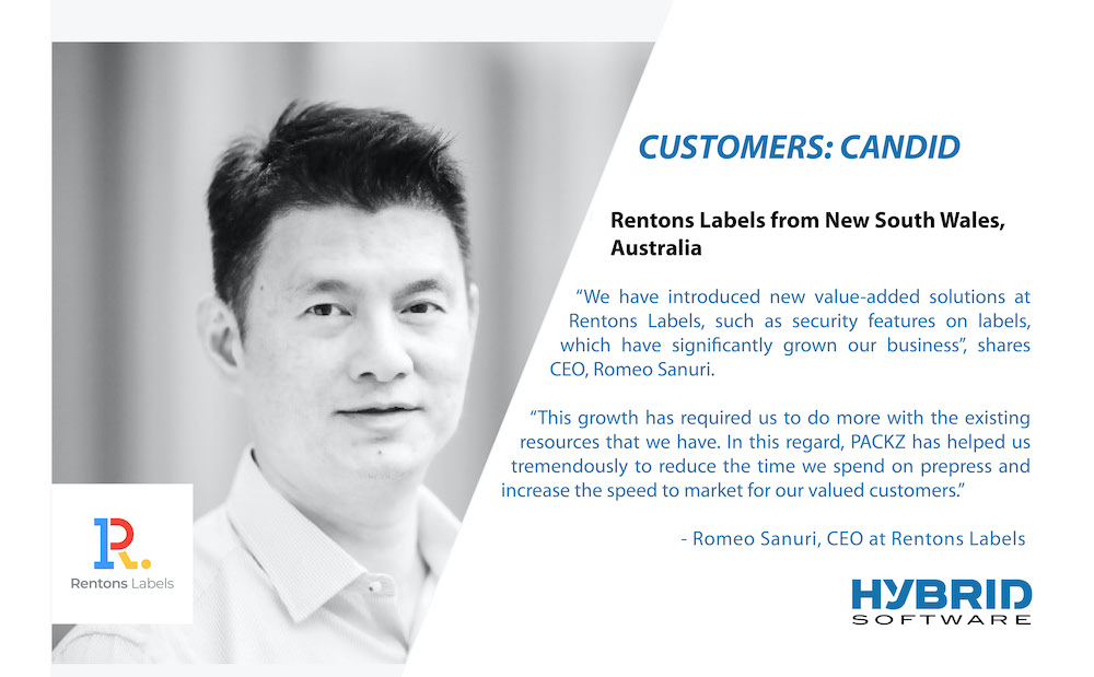 Rentons Labels CEO Romeo Sanuri speaks on success with PACKZ from HYBRID Software